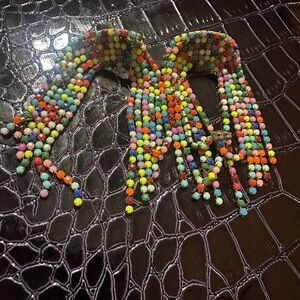 Feed Me Gems Multicolored Rhinestone Earrings | Statement Jewelry